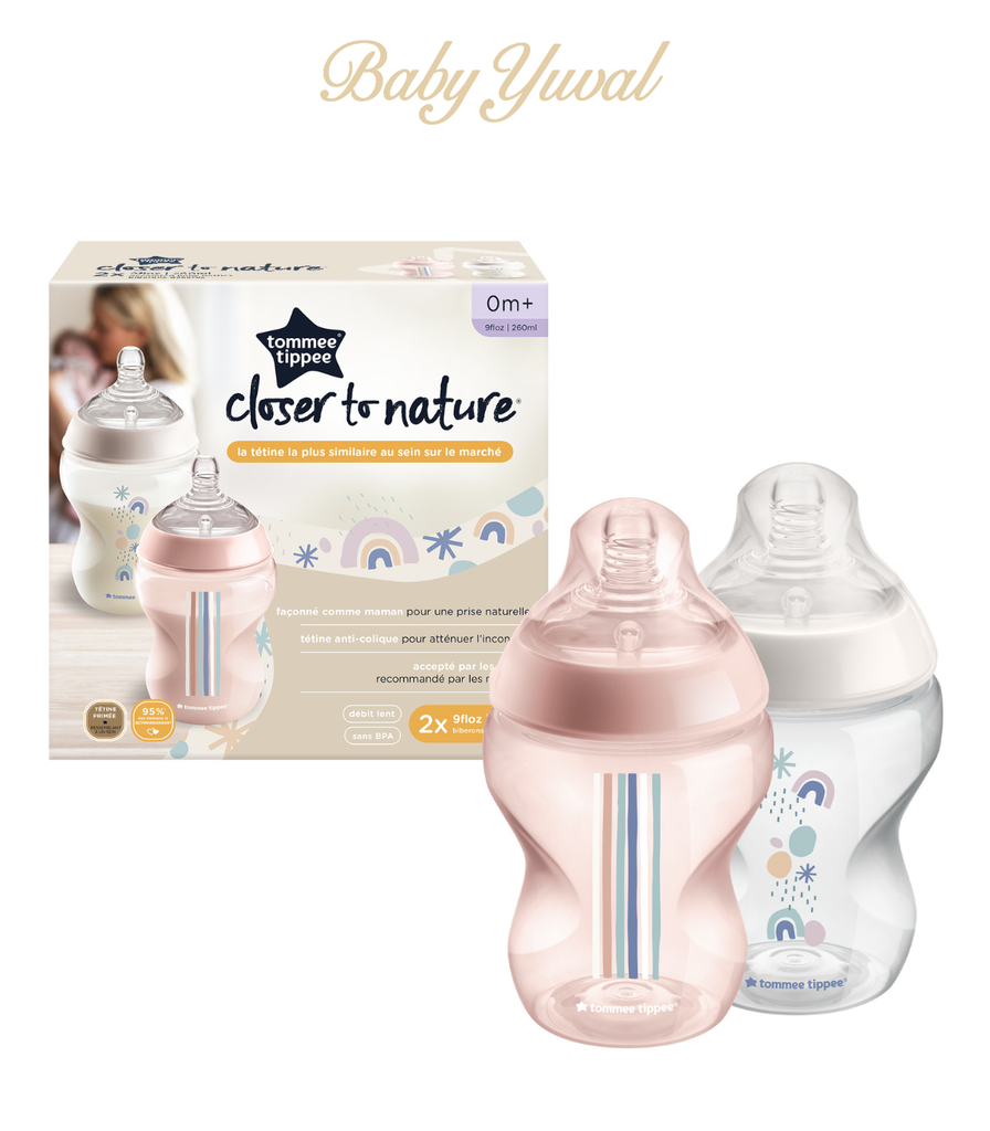 [BI0102237] Biberón Closer to Nature 9oz Niña x 2 unidades