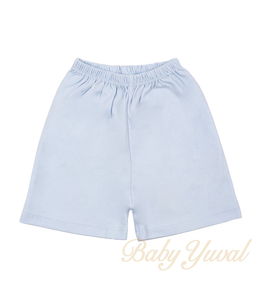 Short de Algodón Pima | Celeste