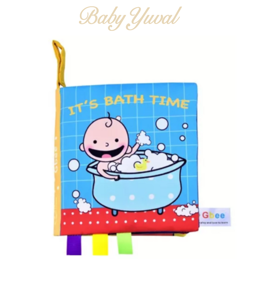 [CUR019] Libro de Tela "Hora de Bañarse"