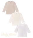 Tripack Polo Manga Larga algodón pima | Colección Teddy