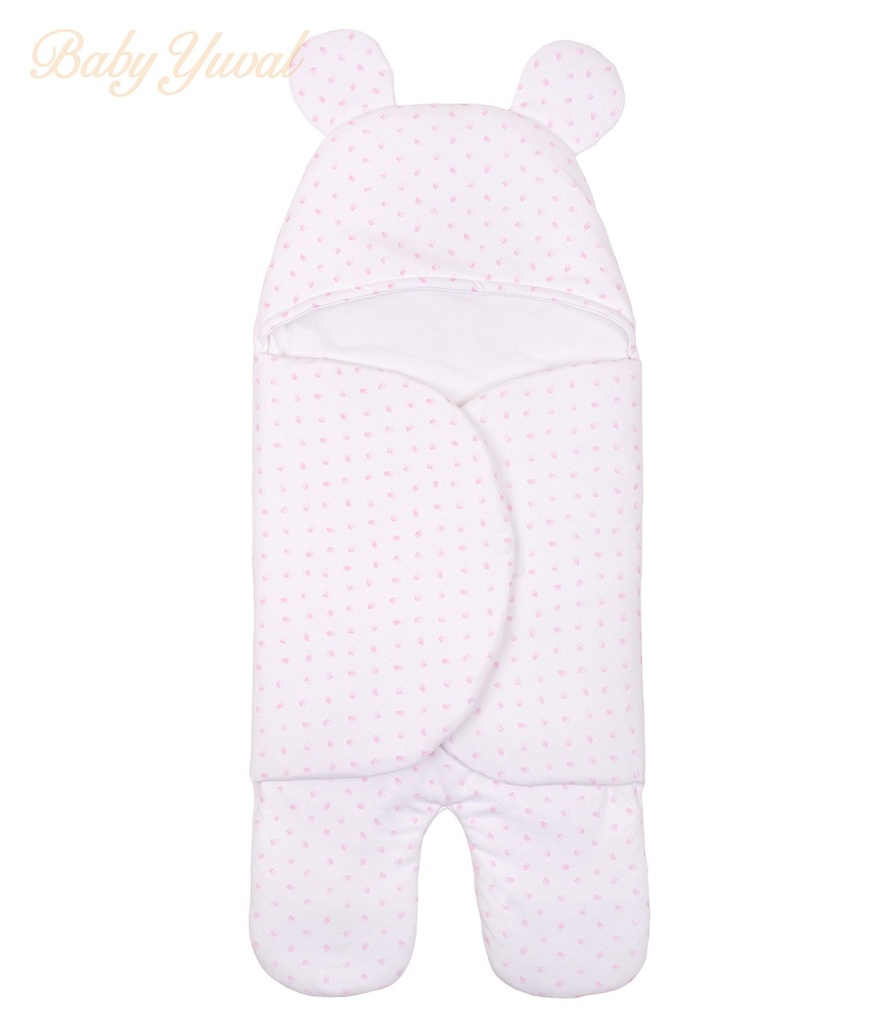 [SA0103546] Swaddle Baby | Saco de dormir Pink Leaves
