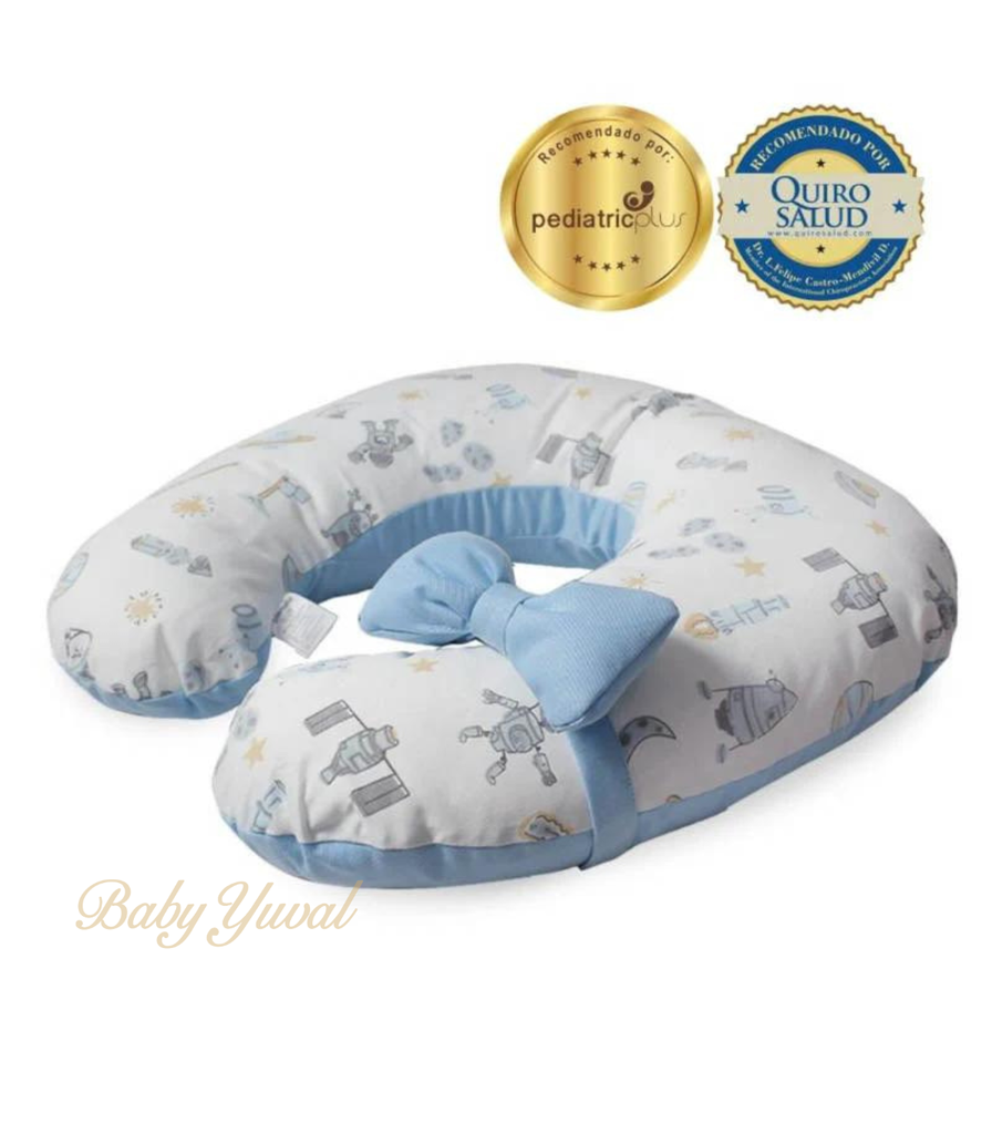 [AL0103582] Almohada de Lactancia y Estimulación 5 en 1 | Celeste Espacial