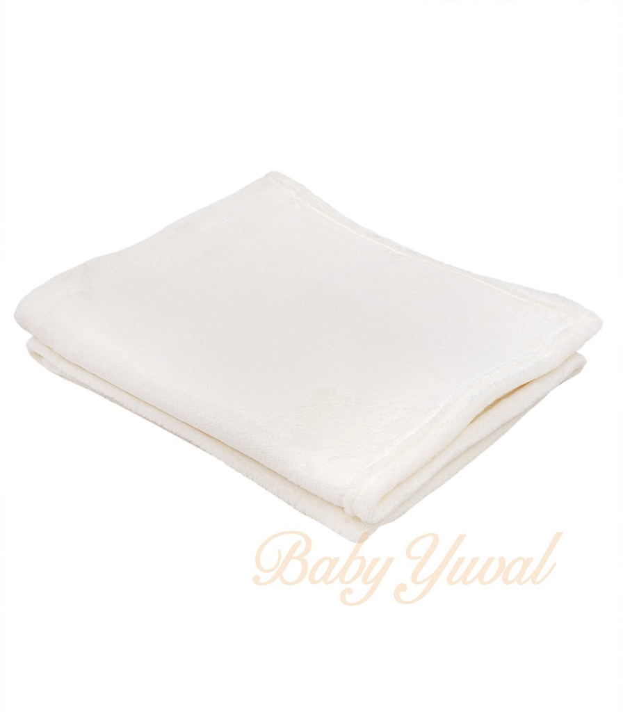 Manta Plush Delgada | Crema