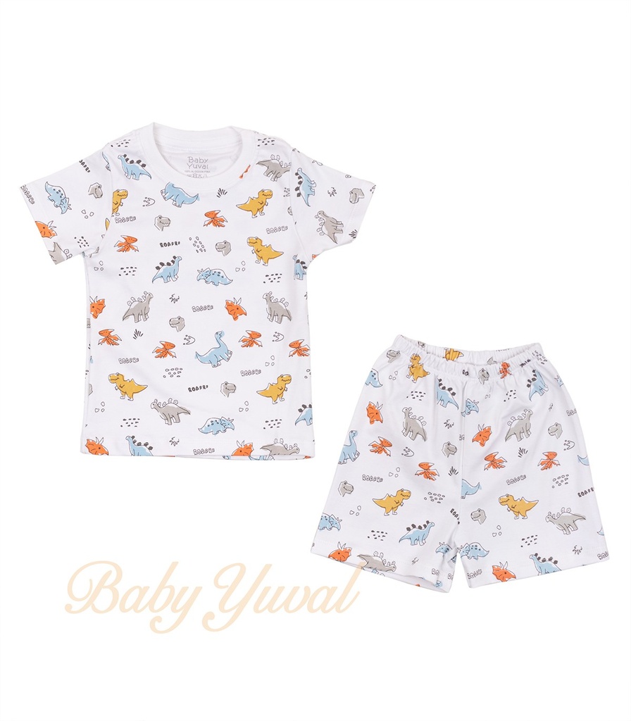 [PI0103798] Pijama de Verano | Dinosaurios (6 a 12 meses)