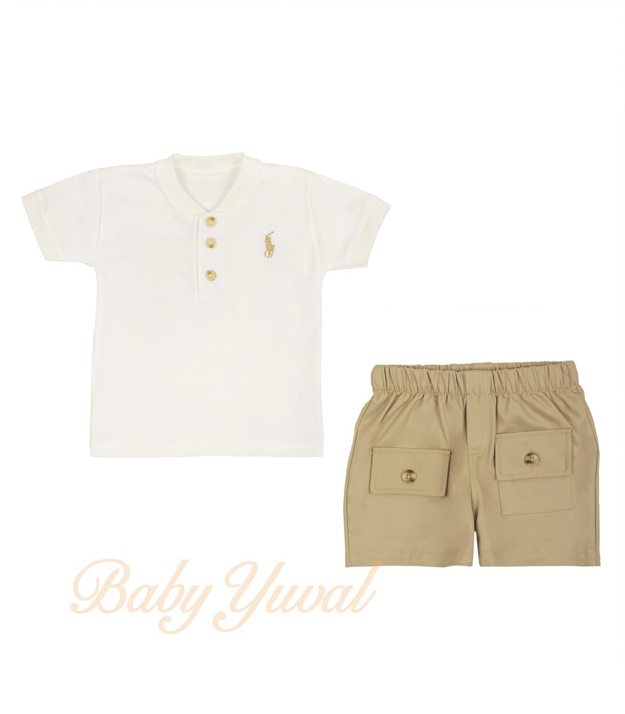 [SE0103829] Set Polo y Short | Marcelo (6 a 12 meses)