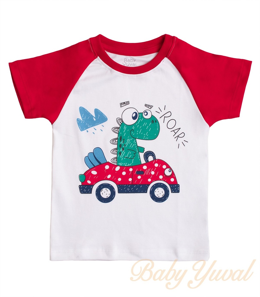 [PO0103879] Polo | Dino Red (6 a 12 meses)