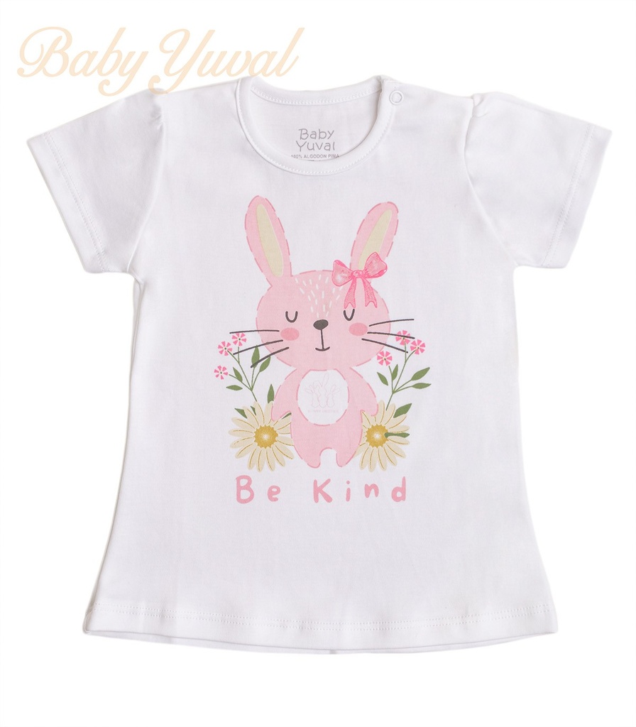 [PO0103899] Polo | Conejita Be Kind (6 a 12 meses)