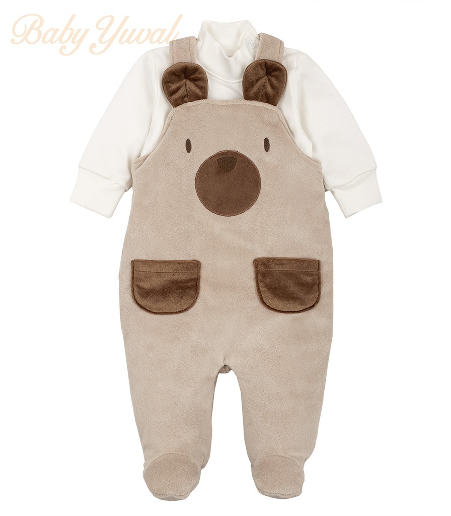 Set Overall Plush y Polo Algodón | Theodore