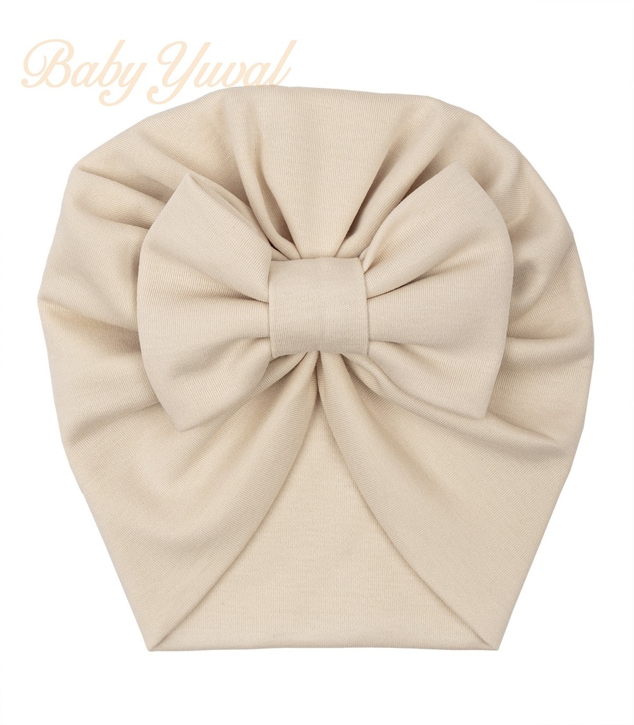 [TU0203361] Turbante de Algodón Lazo | Beige