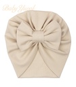 Turbante de Algodón Lazo | Beige