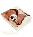 Frazadita Piel de Conejo | Osito Beige