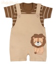 Set Overall y Polo de Algodón | Little Lion