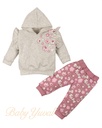 Conjunto de Franela Algodón | Florcitas