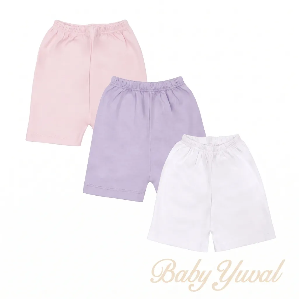 Tripack Short de Algodón Pima | Colección Lidia (T2)