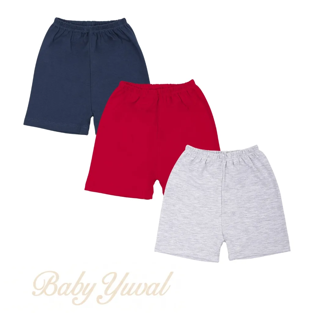 Tripack Short de Algodón Pima | Colección Mateo (T2)