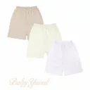 Tripack Short de Algodón Pima | Colección Teddy